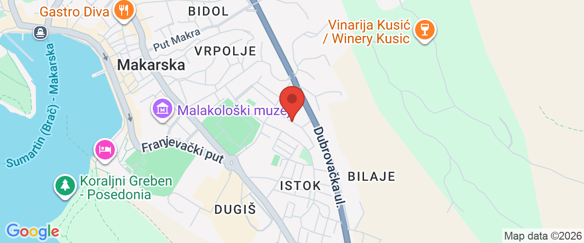 Karta lokacije